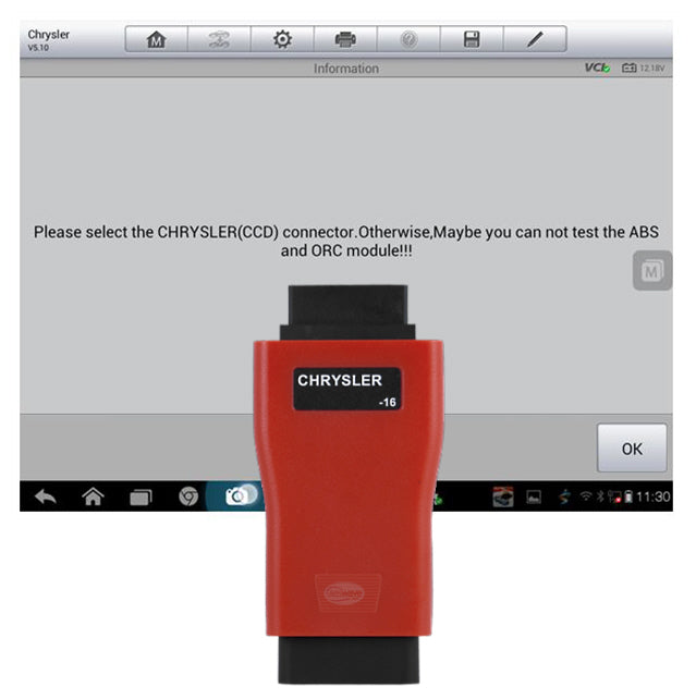 Will this allow me to to use the ABS functions on my Maxi Check Pro??