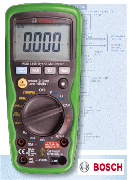 Hybrid Vehicle Multimeter MMD 540H (F00E900101) Questions & Answers