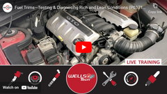 Fuel Trims: Testing & Diagnosing Rich and Lean Conditions, a Wells Tech webinar
