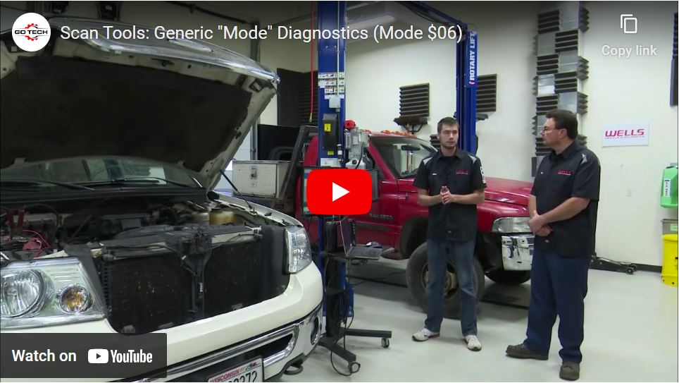Generic Mode $01 thru $10 Scan Tool Diagnostics, a Wells Tech webinar