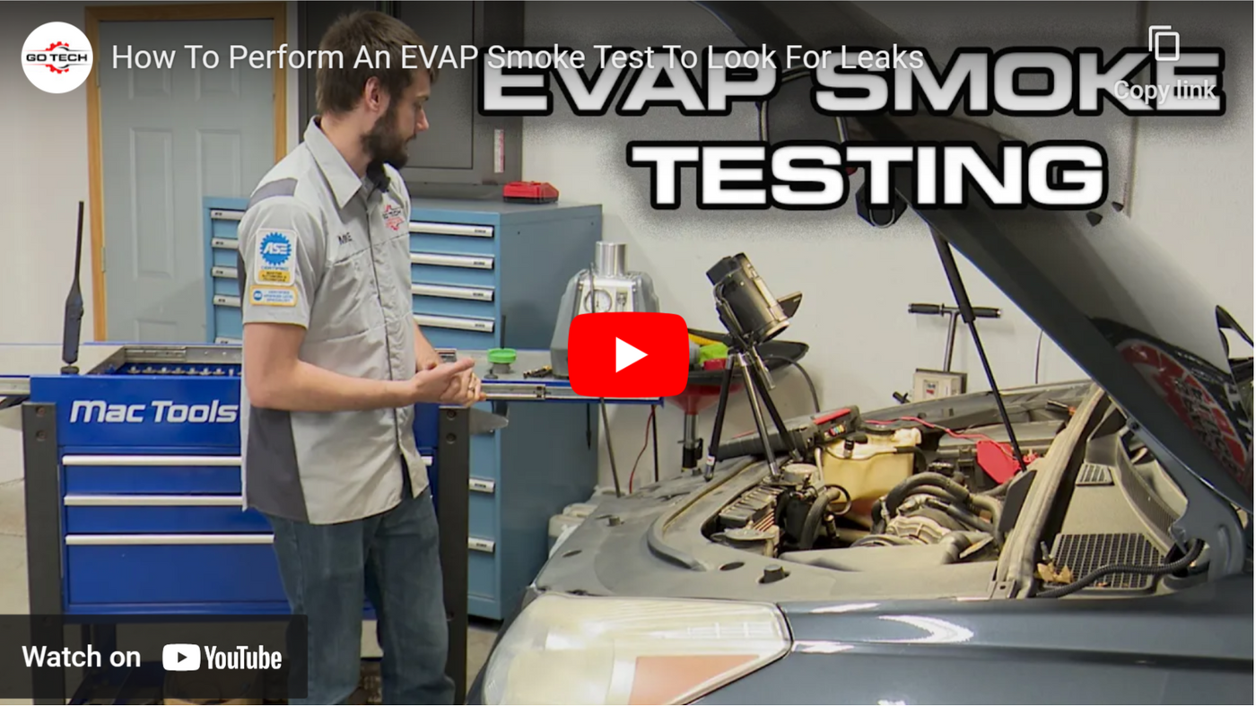 How To Perform An EVAP Smoke Test To Look For Leaks with Mike Becker
