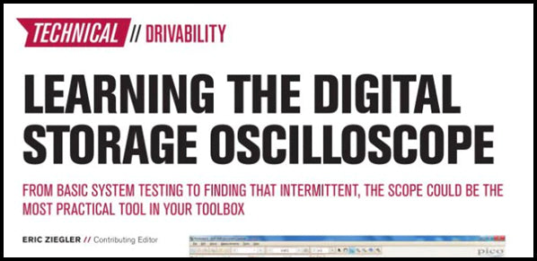 Learning The Digital Storage Oscilloscope, by Eric Ziegler