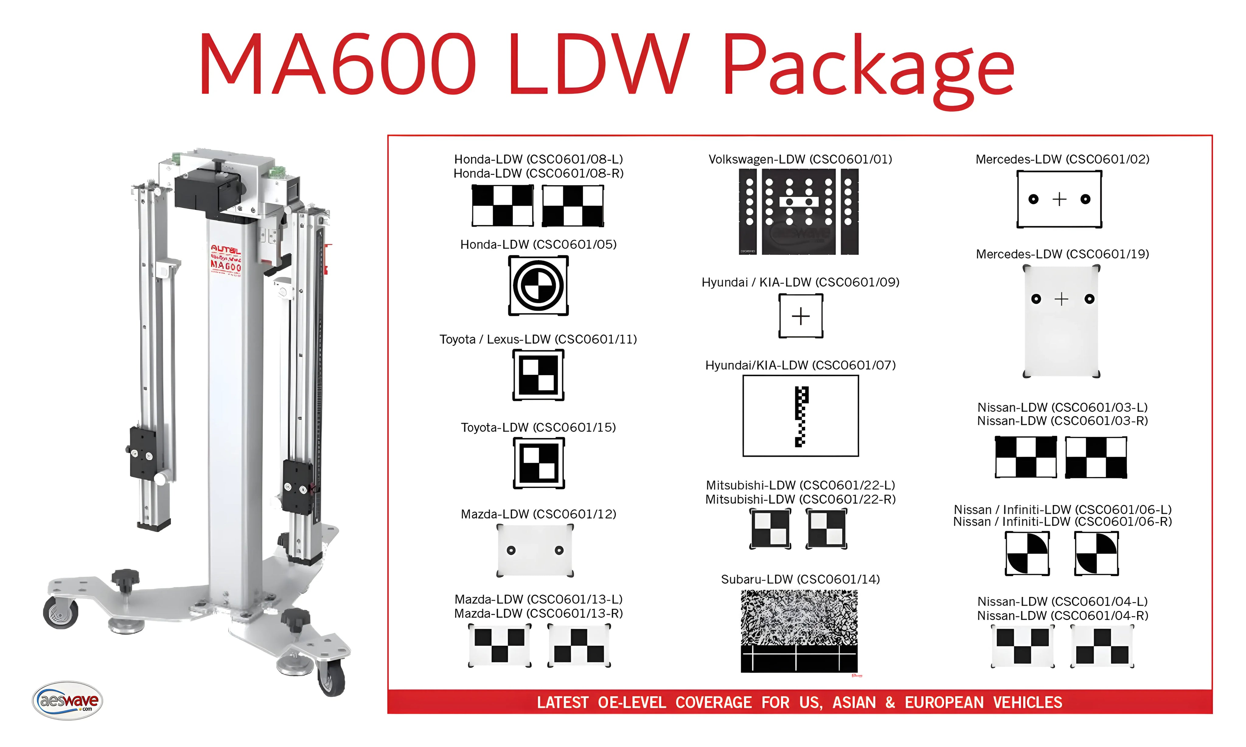ADAS MA600 Package (LDW)
