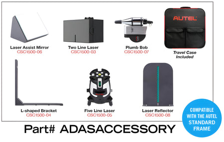 Accessory Kit for Autel ADAS Standard Frame