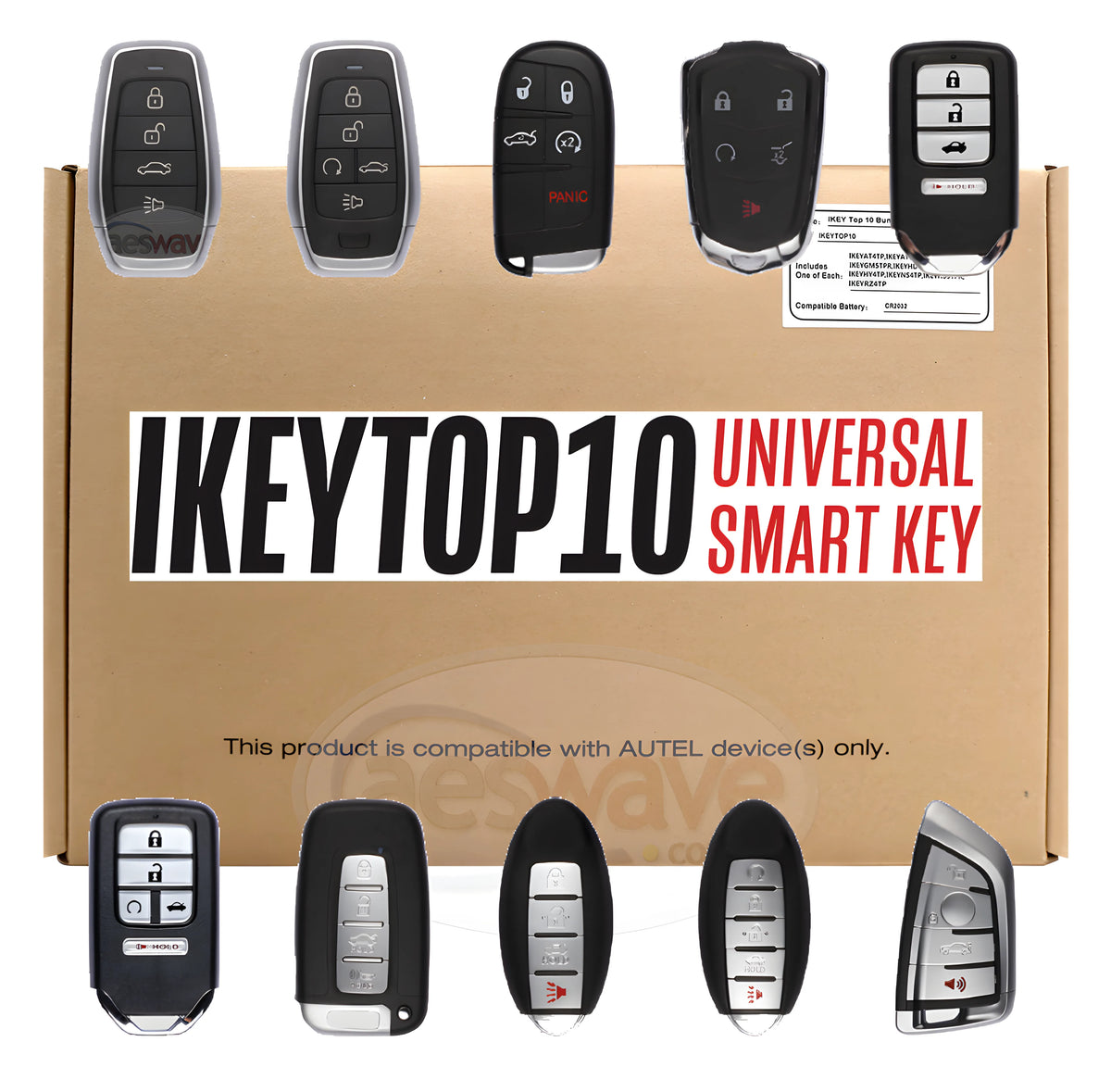 Autel IKEY TOP 10 SmartKey Package