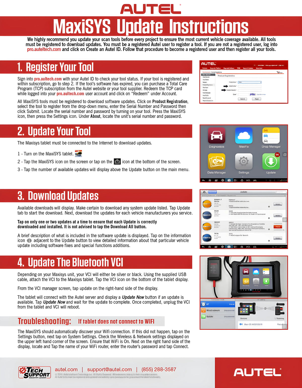 Autel MaxiSYS 1-yr Total Care Program Subscription for ms908 and ms908s