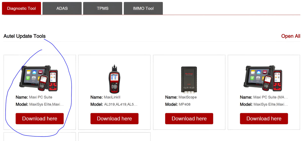 Autel ms906proTS Total Care Program Subscription for 1-yr
