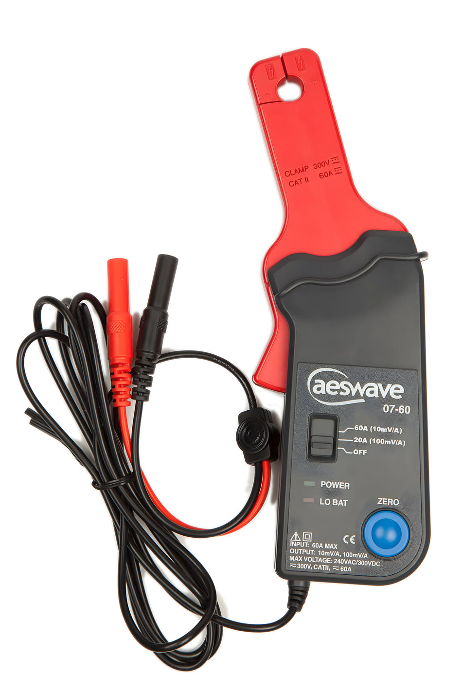 Current Probe, Low range, with Banana Plugs