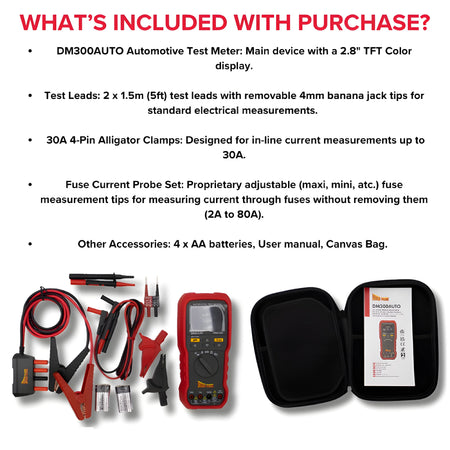 DM300AUTO Digital Multimeter by Power Probe
