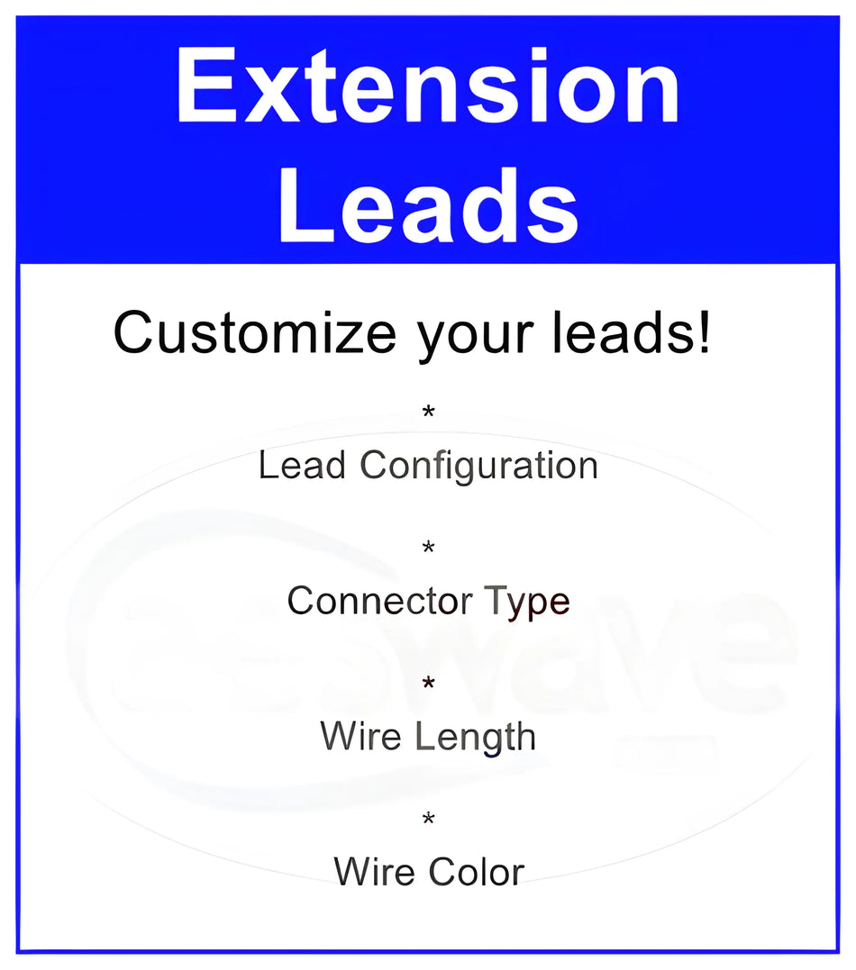 Extension Test Leads (Male to Female)