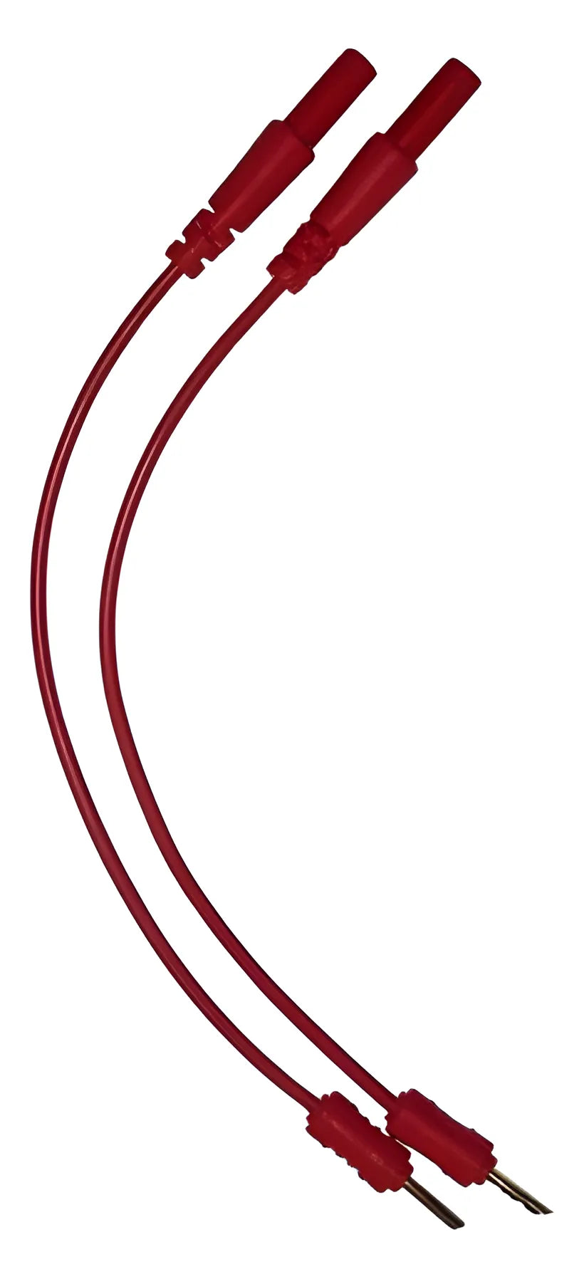 Flexible Adapter - 4mm Socket to 2mm Plug (Red)