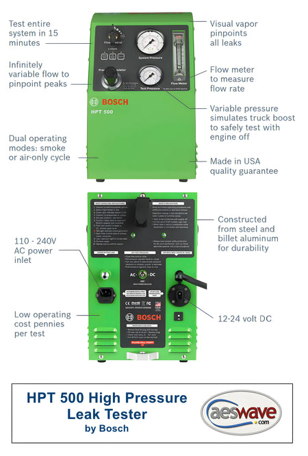 HPT 500 High Pressure Leak Tester