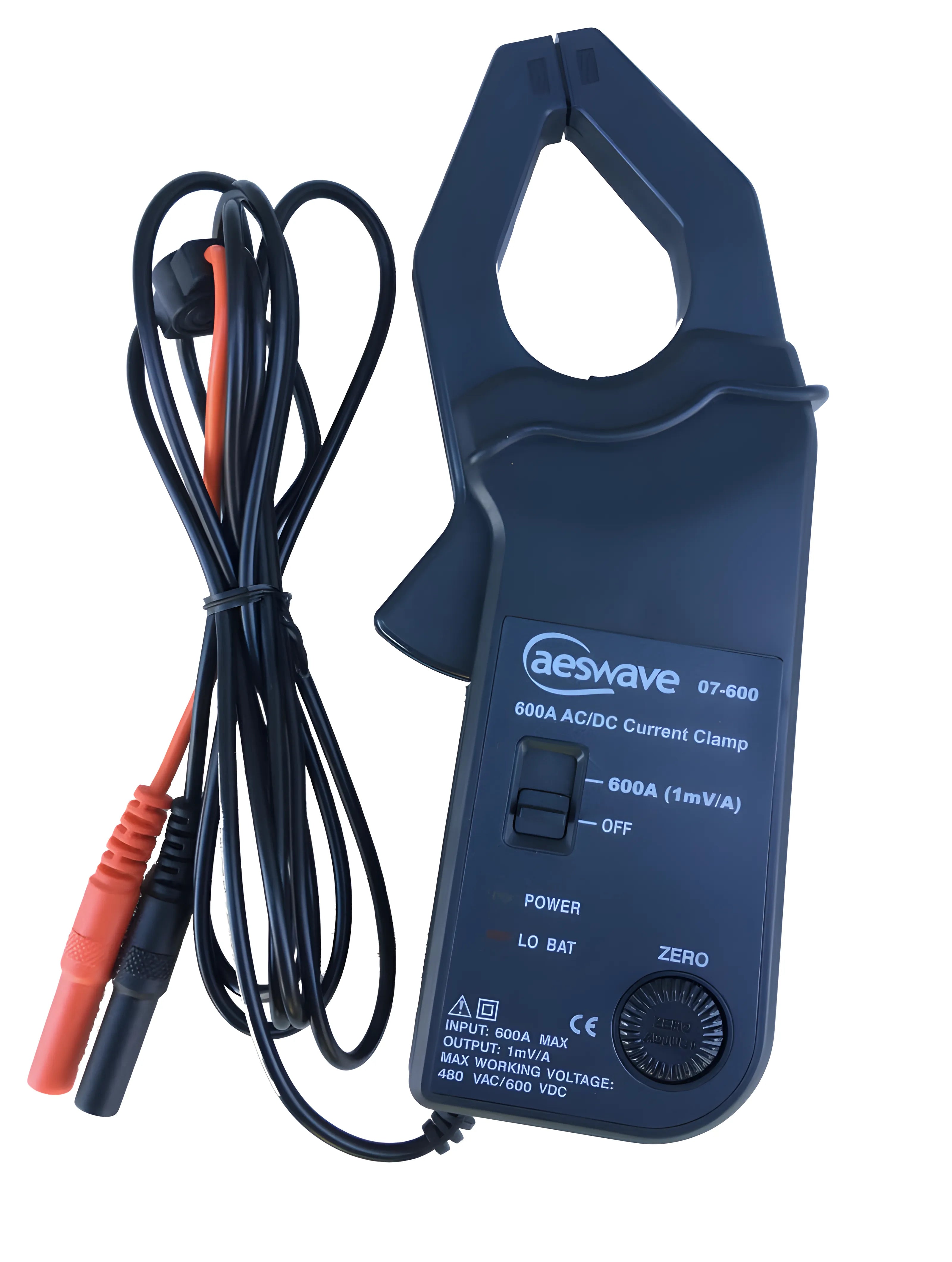 High Amp Probe with Banana Plugs