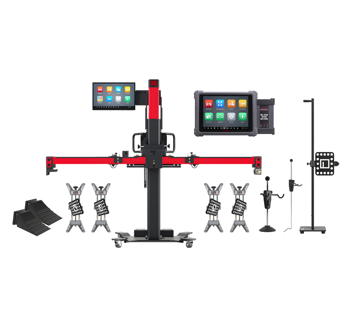 IA900WA Wheel Alignment and ADAS Frame with MSULTRAADAS Tablet