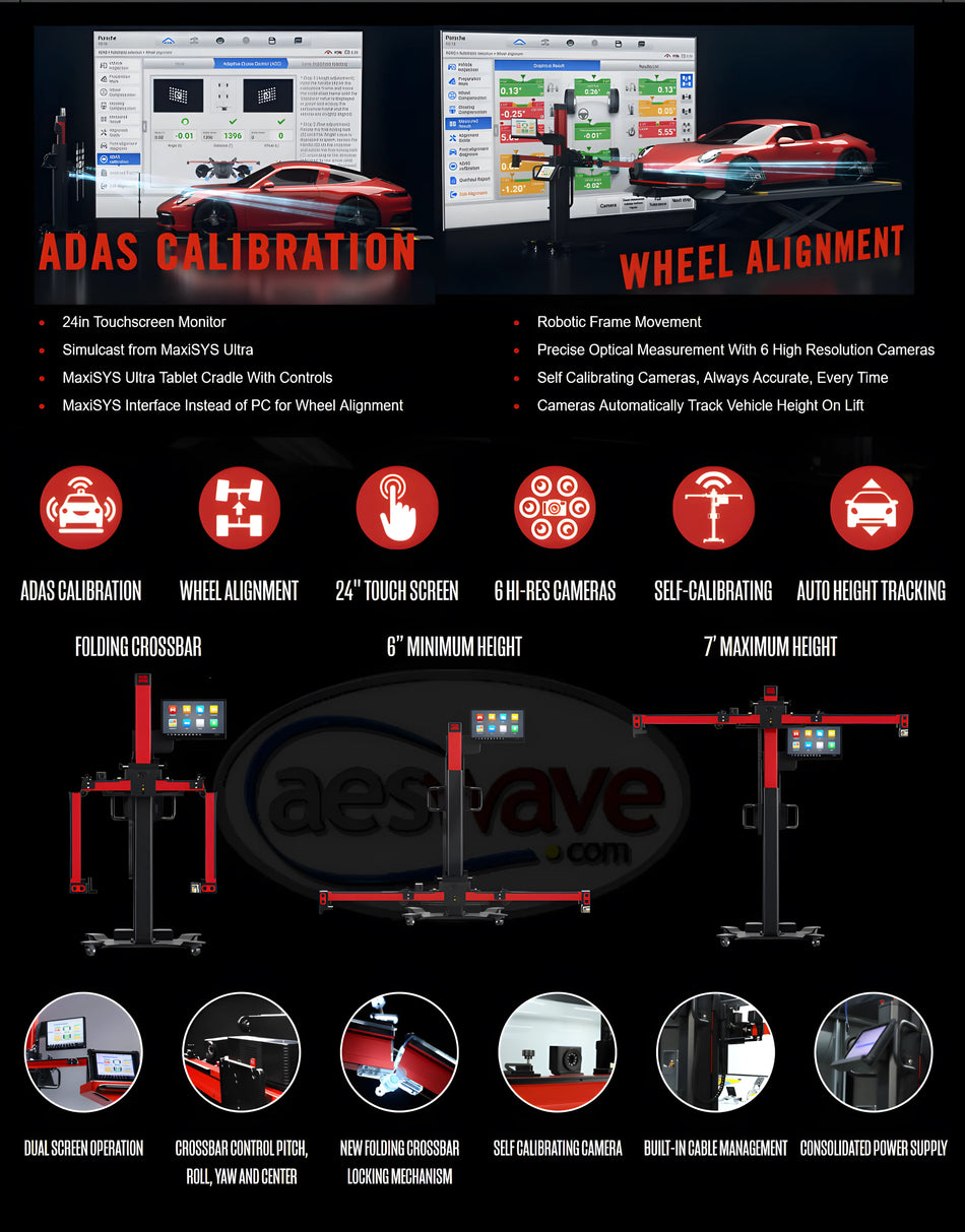 IA900WA Wheel Alignment and ADAS LDW Package