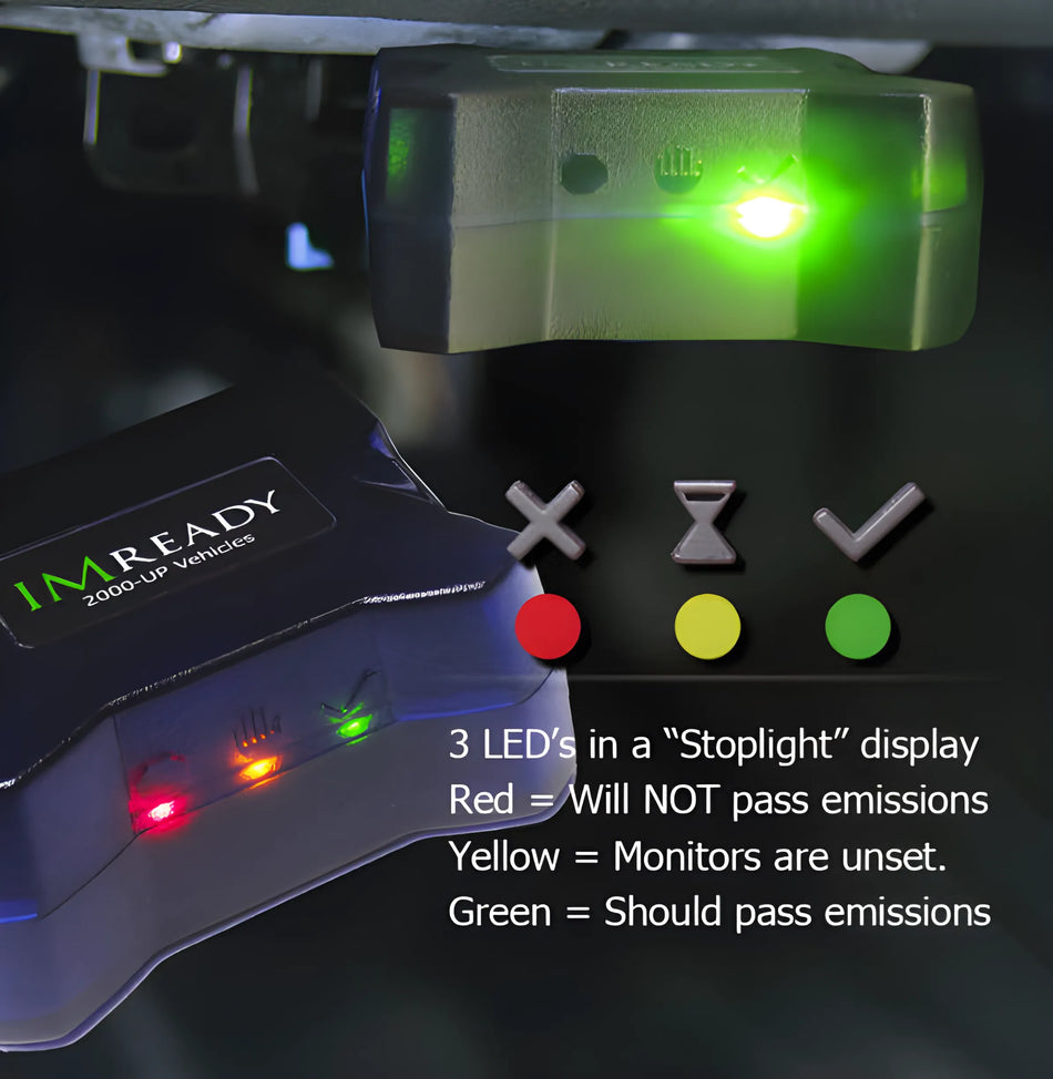IMready Emissions Pre-Tester - Programmable for Gas and Diesel