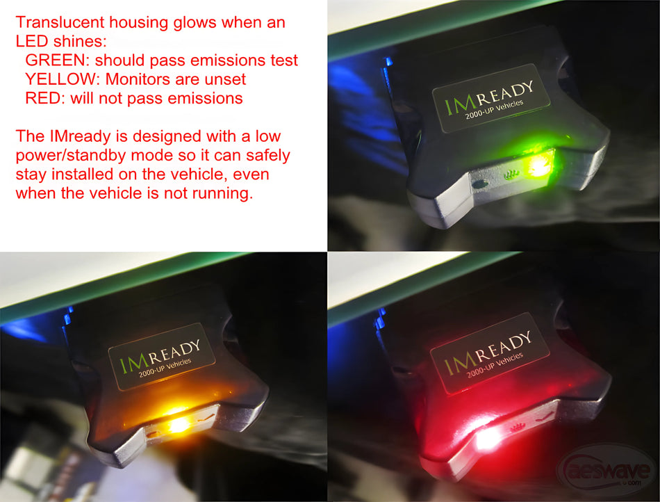 IMready Emissions Pre-Tester - Programmable for Gas and Diesel