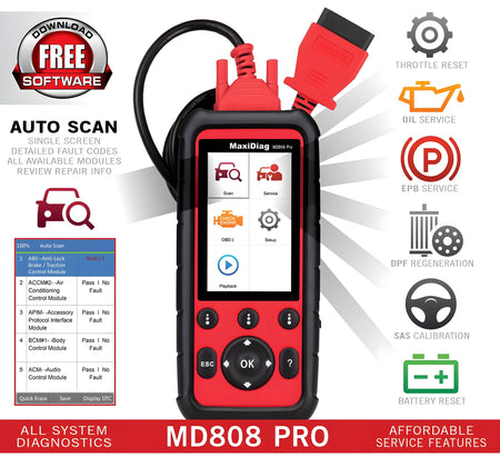 MaxiDiag MD808 Pro