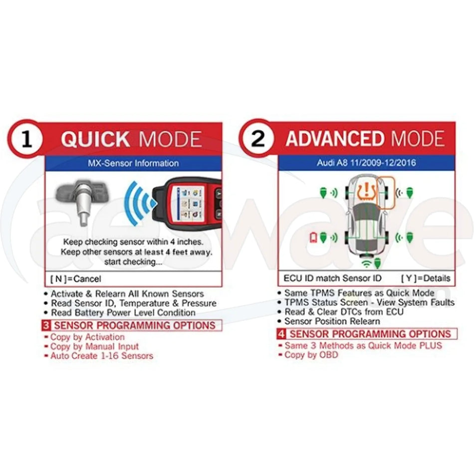 Autel MaxiTPMS TS508WF Kit with Wi-Fi