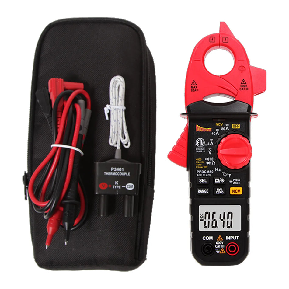 Power Probe PPDCM80 Digital Clamp Meter (PPDCM80)