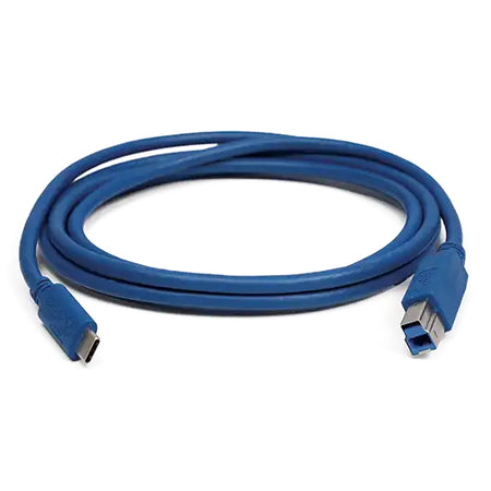 USB type C plug - USB type B (3.1) plug 4.5m Blue