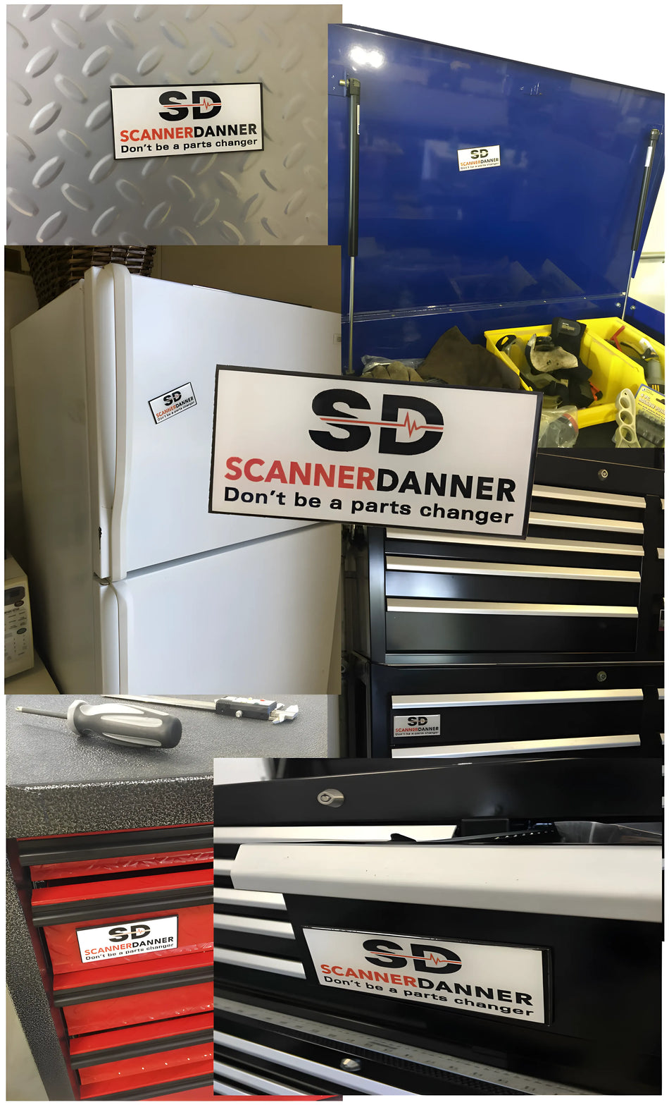 ScannerDanner Logo Magnet