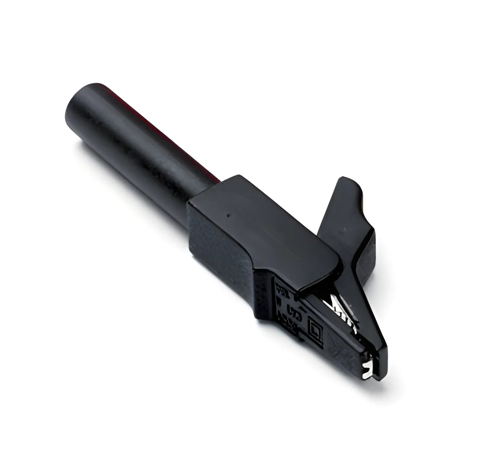 Small Croc. Clip - black