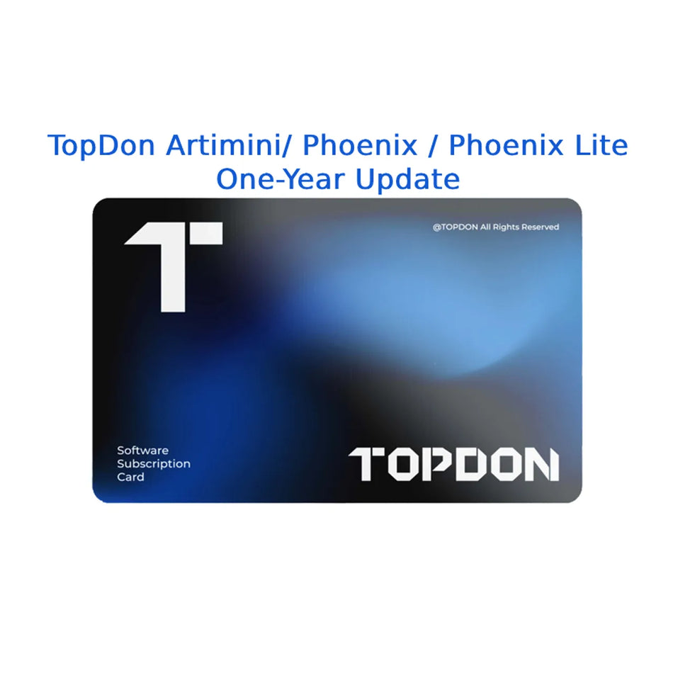 TopDon Artimini/ Phoenix / Phoenix Lite One-Year Update (TD10002003)
