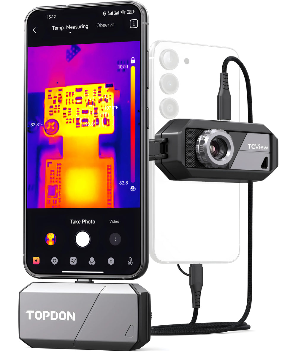TS001 Thermal Infrared Camera for Android with adjustable lens (zoom)