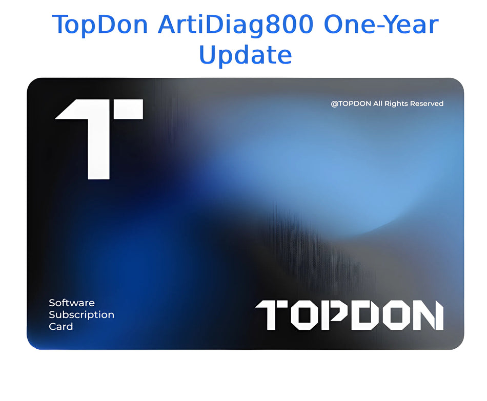 TopDon ArtiDiag800 One-Year Update (AD800UD)