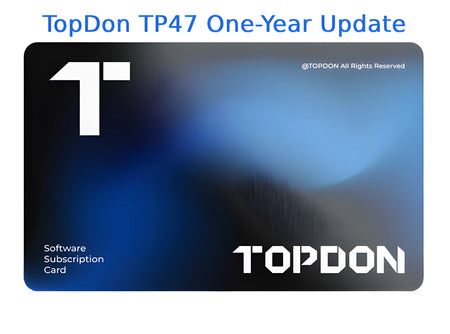 TopDon TP47 One-Year Update (TD52170003)