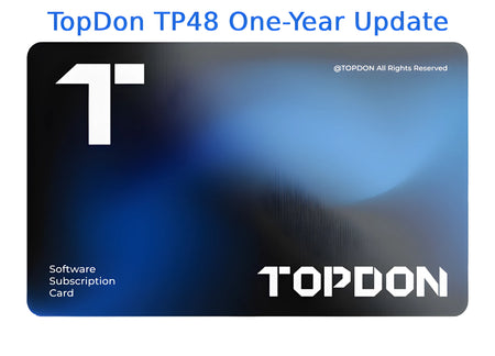 TopDon TP48 One-Year Update (TD52170004)
