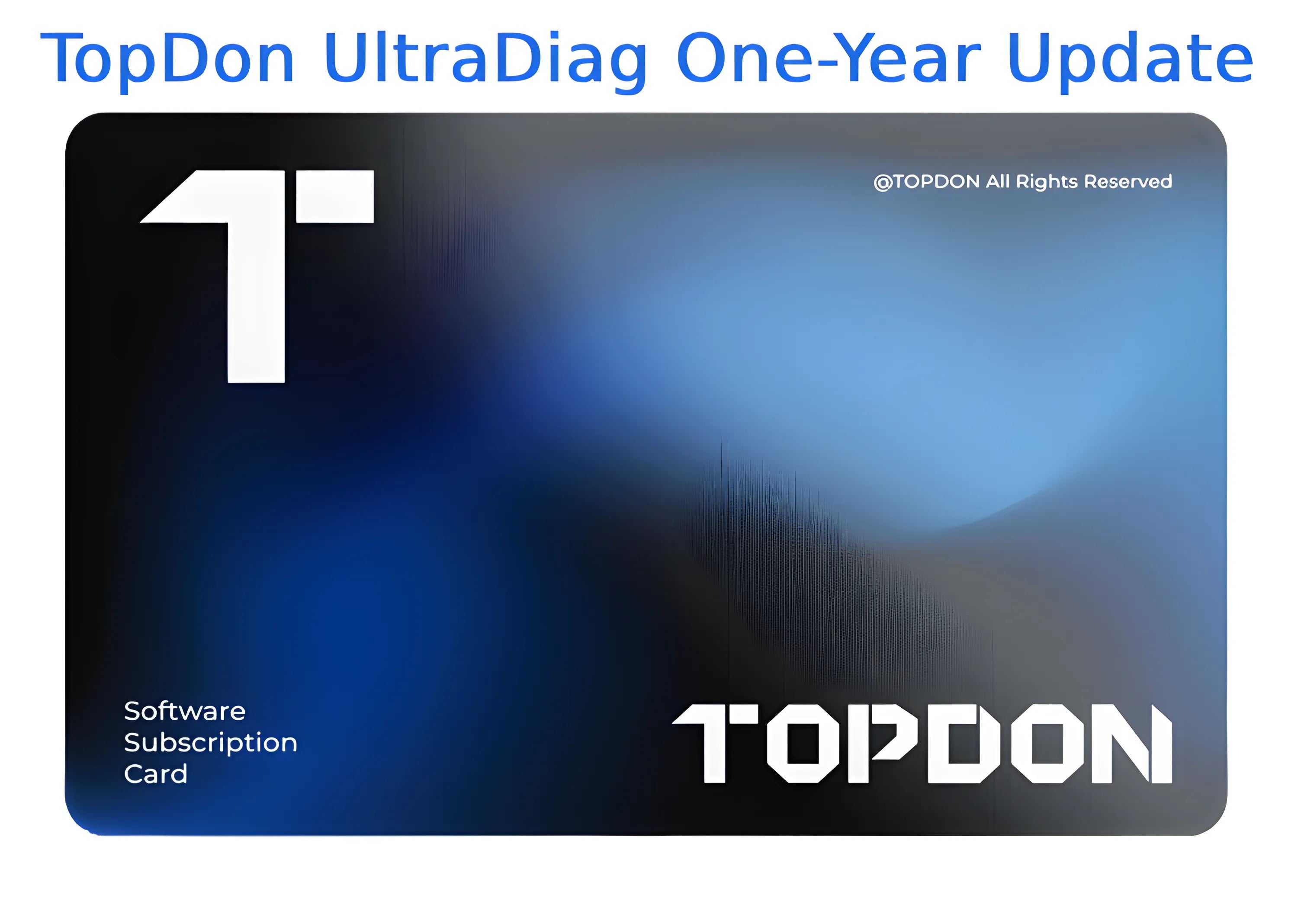 TopDon UltraDiag One-Year Update (TD52160006)