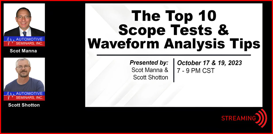 Top 10 Scope Tests and Waveform Analysis Tips by Scot Manna