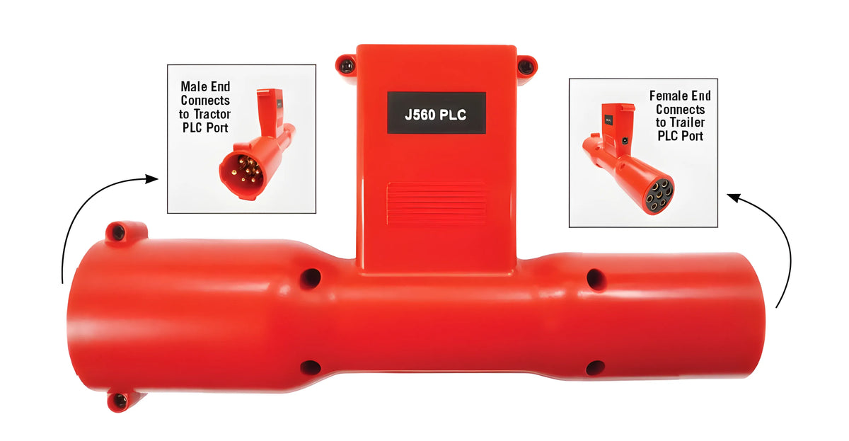 Trailer PLC Connector to 7-Way Plug