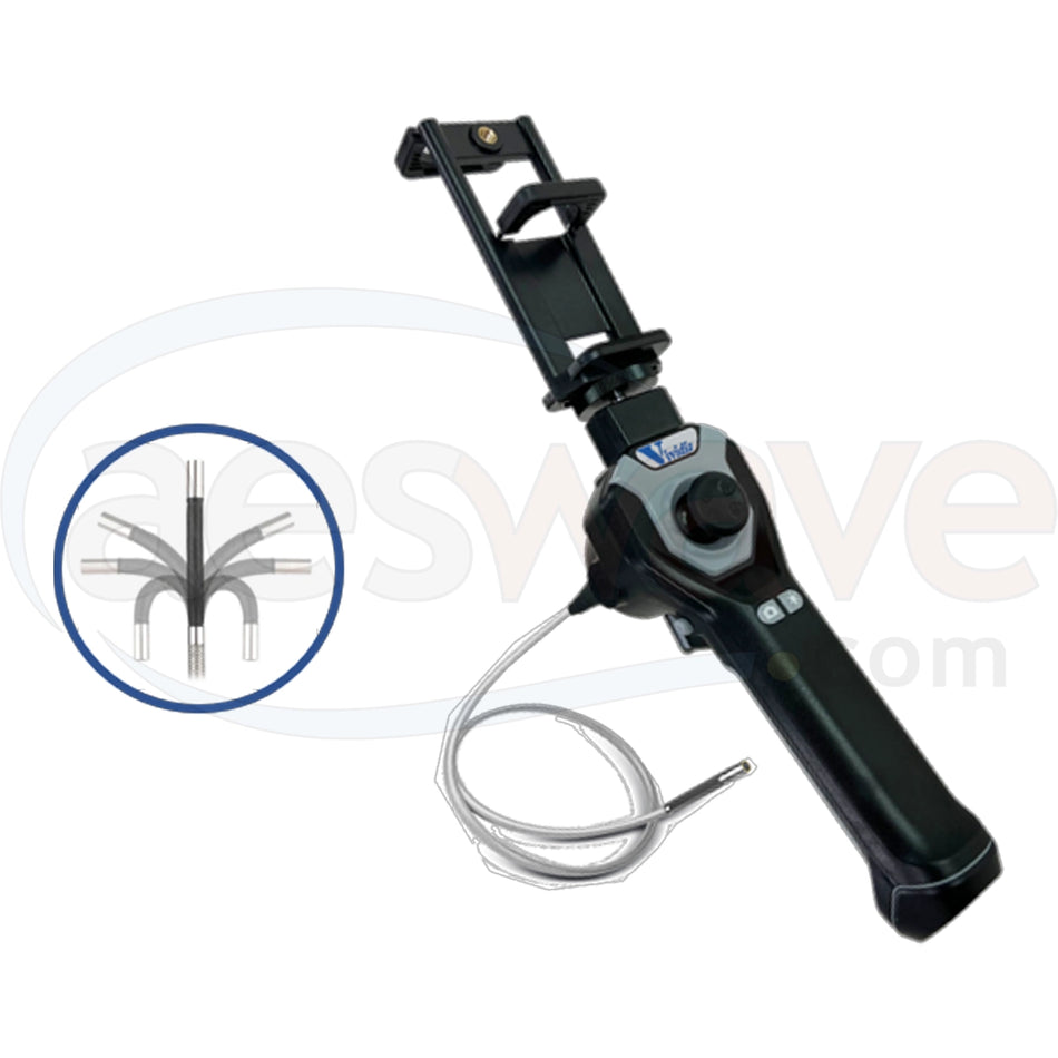 Vividia CX-6010i Joystick Articulating Borescope for iPhone iPad Android