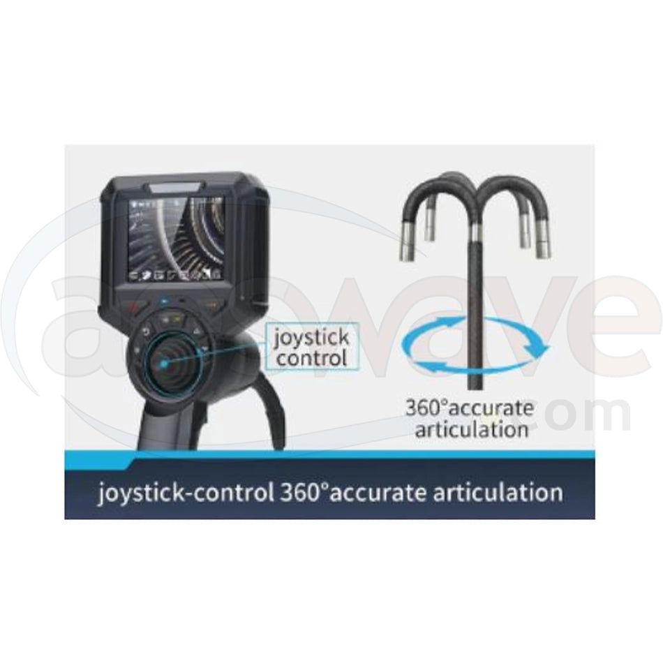 ME-610X  360-Joystick Borescope with Screen 6mm