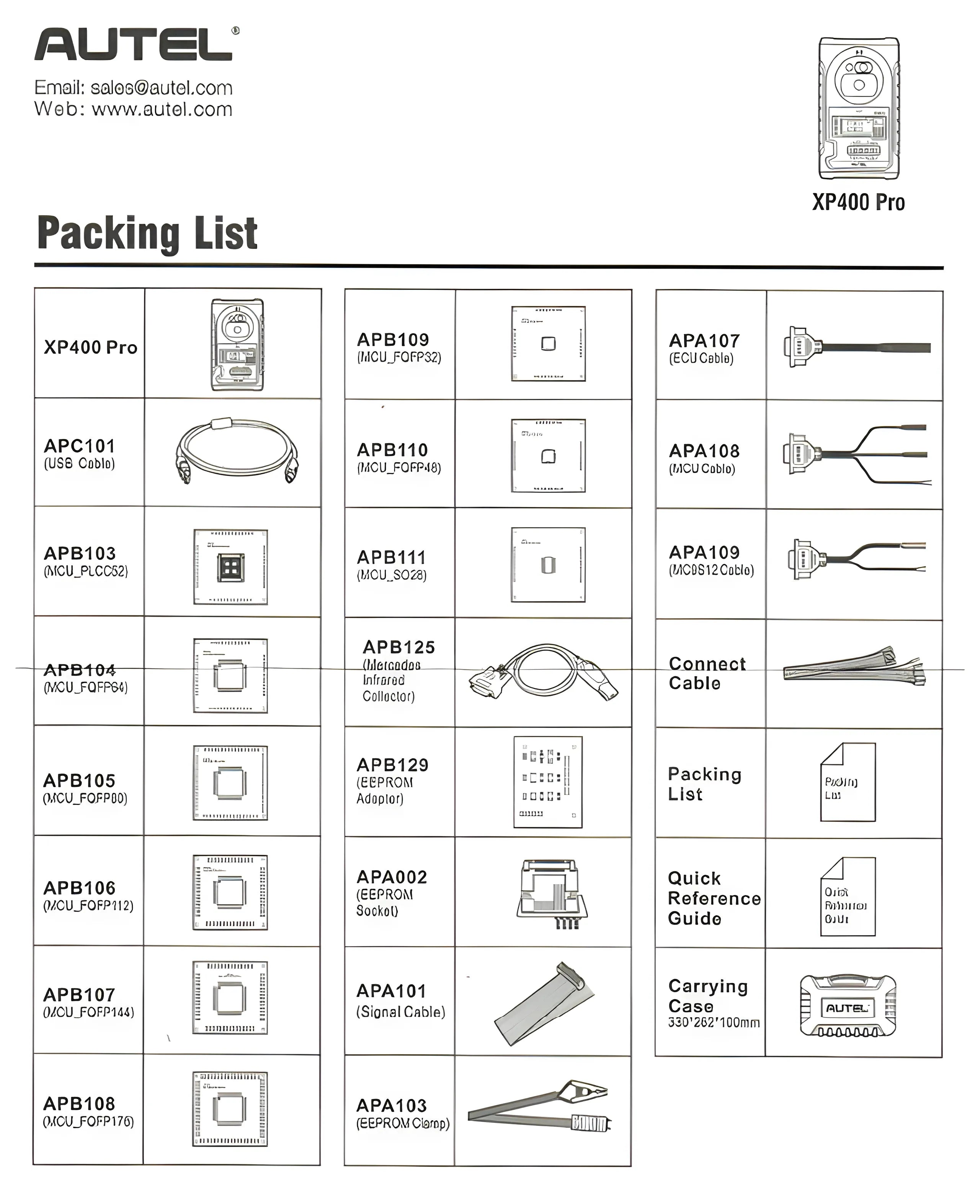 XP400PRO All-in-One Key Programmer