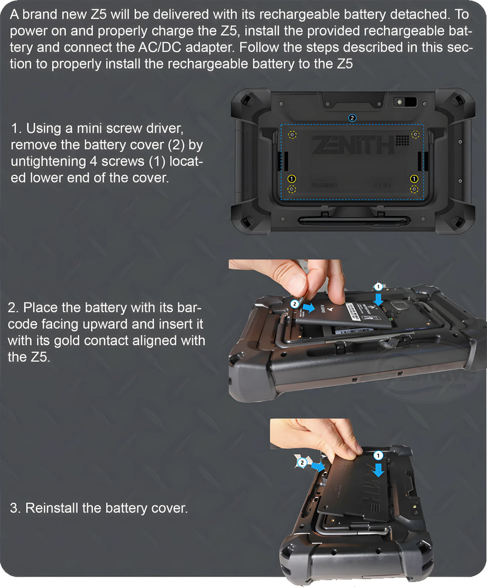 Zenith Z5 Battery (EZDS EZ5BA001)