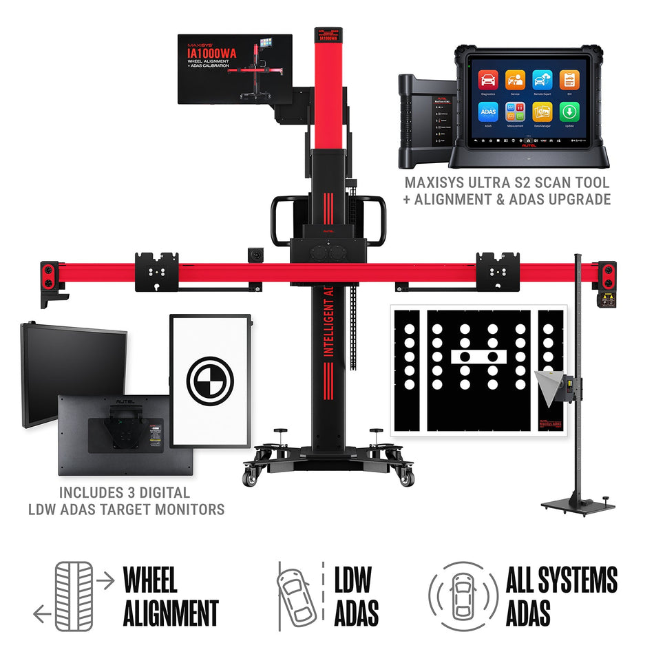 IA1000 All-Systems Calibration System with MS Ultra S2 and Digital Targets