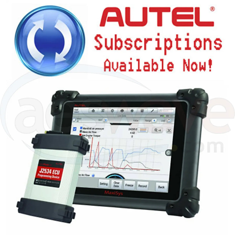 Autel MaxiSYS Pro 1-yr Total Care Program Subscription for ms908p and ms908sp and MaxiADAS