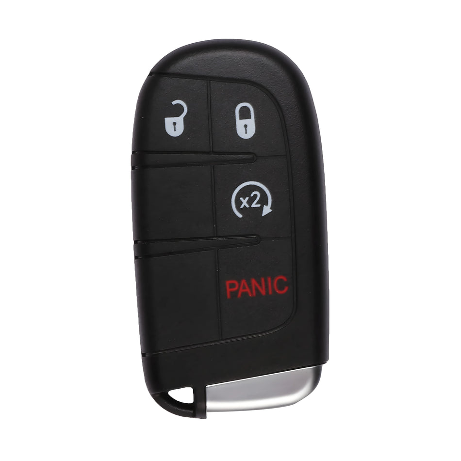 Chrysler-style 4-button Programmable Premium IKEY Smart Key (IKEYCR4PR)