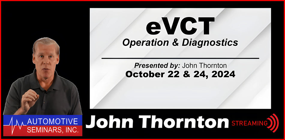 eVCT Operation and Diagnostics by John Thornton