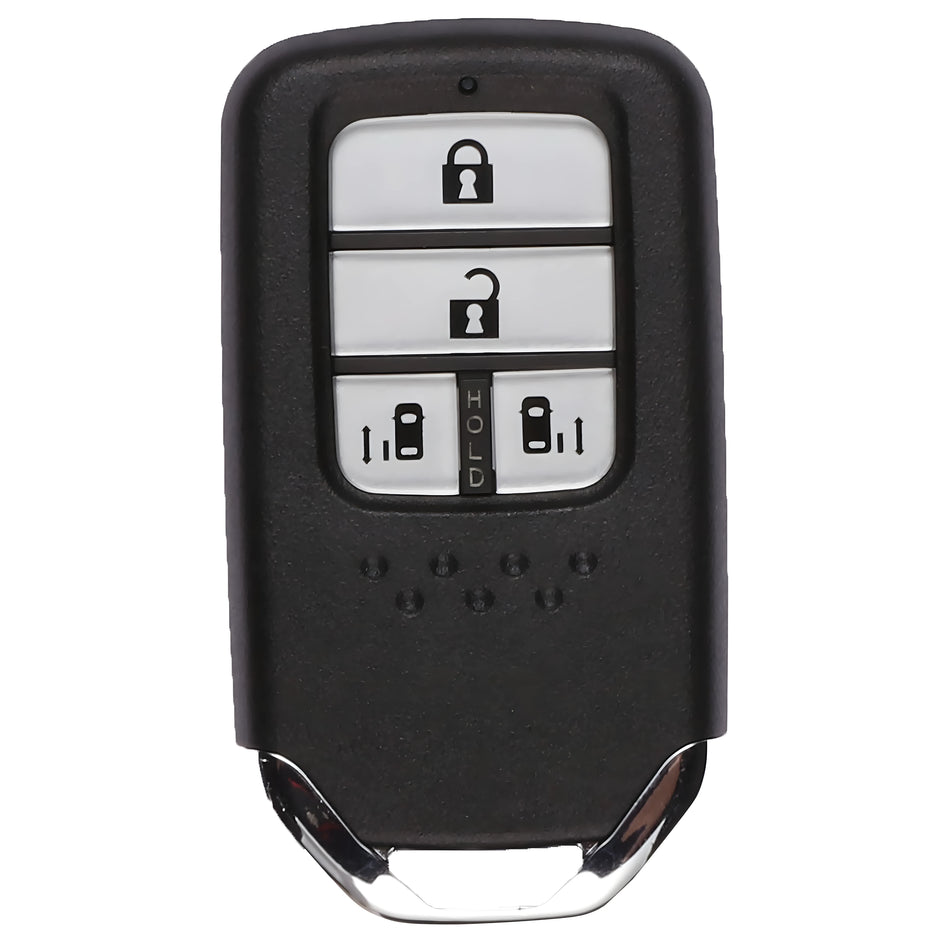Honda-style 4-button Programmable Premium IKEY Smart Key (Sliding Doors) (IKEYHD4S)