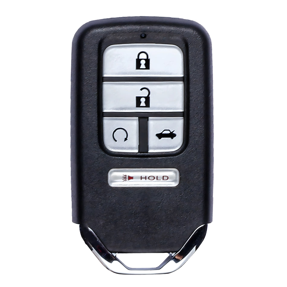 Honda-style 5-button Programmable Premium IKEY Smart Key (Remote Start) (IKEYHD5TPR)