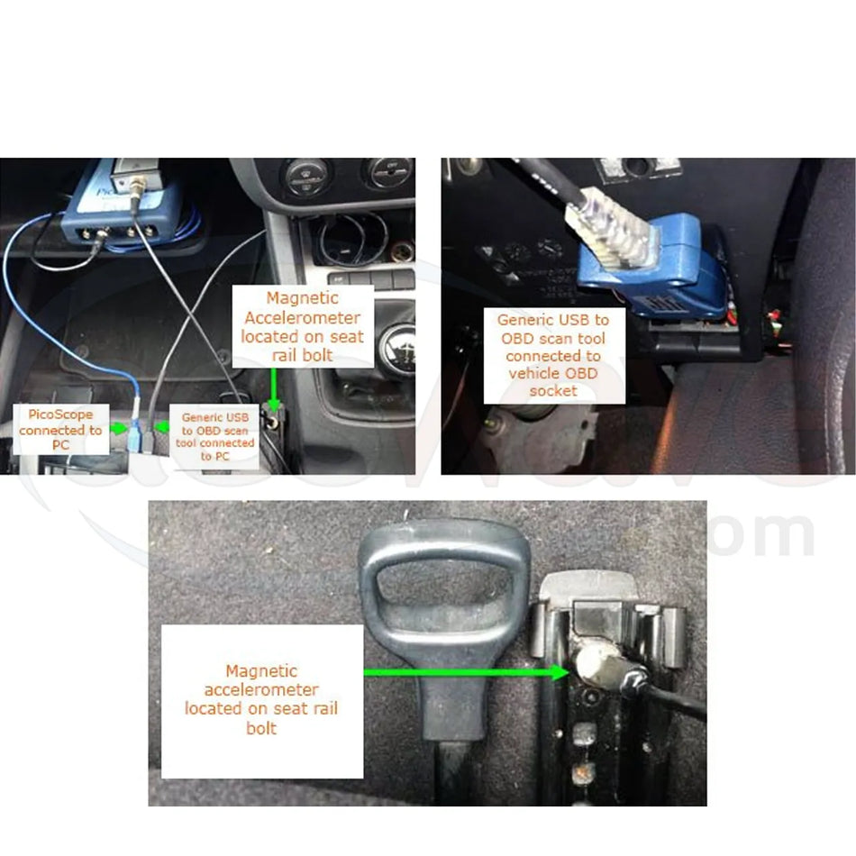 NVH Diagnostic STANDARD Kit in Foam Tray and Carry Case (PQ131)