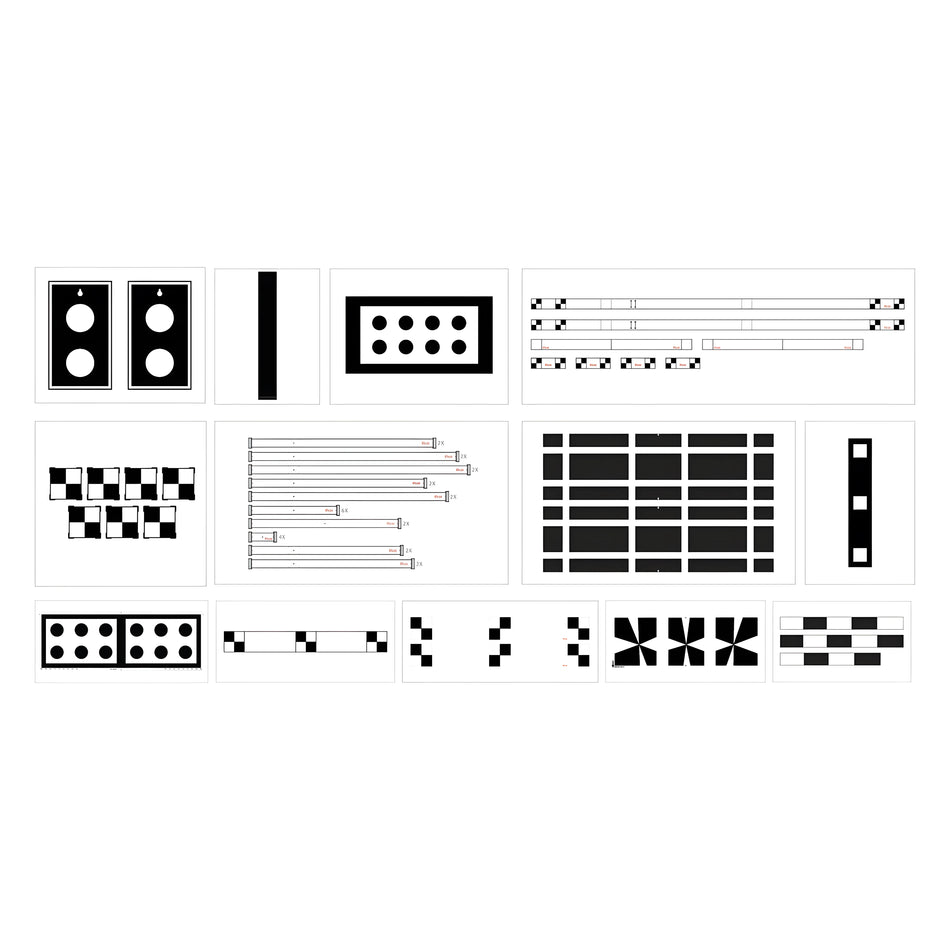 Standard Frame AVM Camera Calibration Expansion Kit