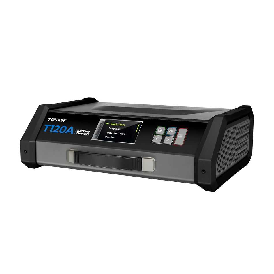 TopDon Tornado 120000 with 16ft Cables, 120A Stable Power Supply