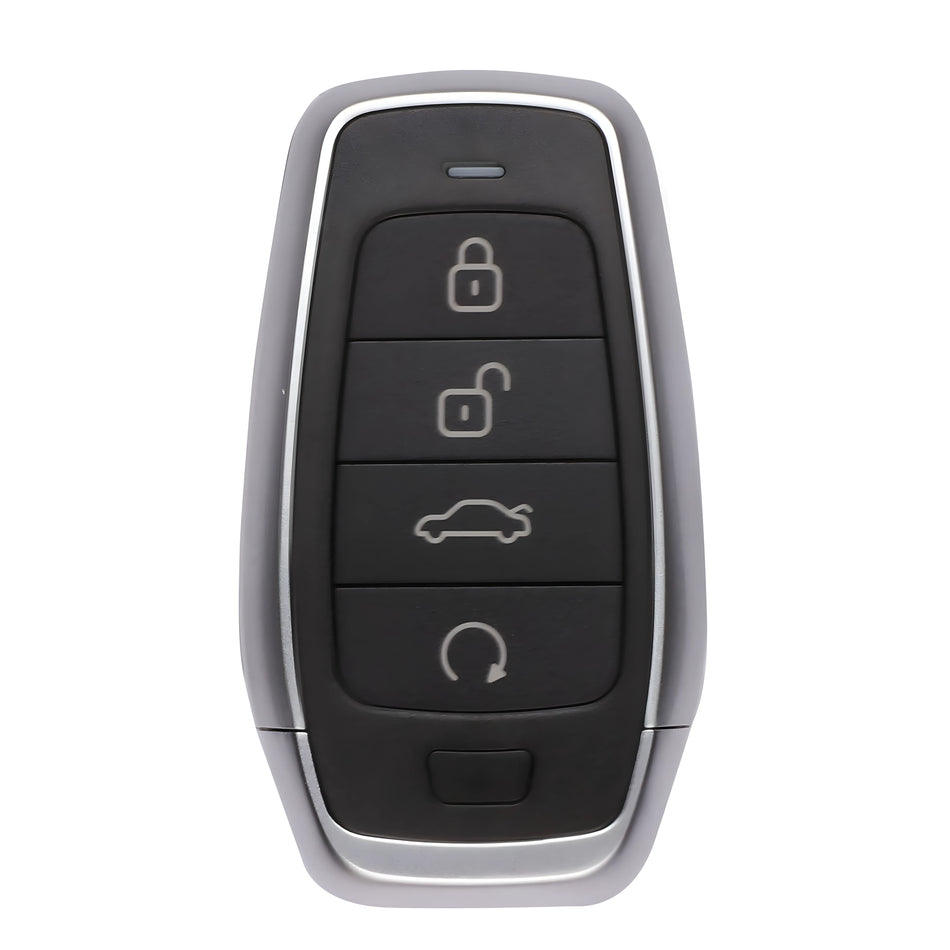 Universal 4-button Programmable Standard IKEY Smart Key (Trunk, Remote Start) (IKEYAT4TR)