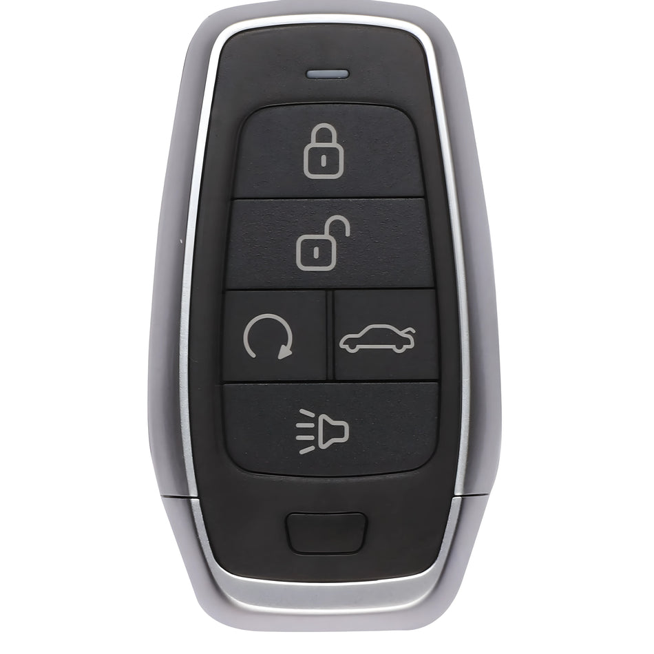 Universal 5-button Programmable Standard IKEY Smart Key (Trunk, Remote Start) (IKEYAT5TPR)